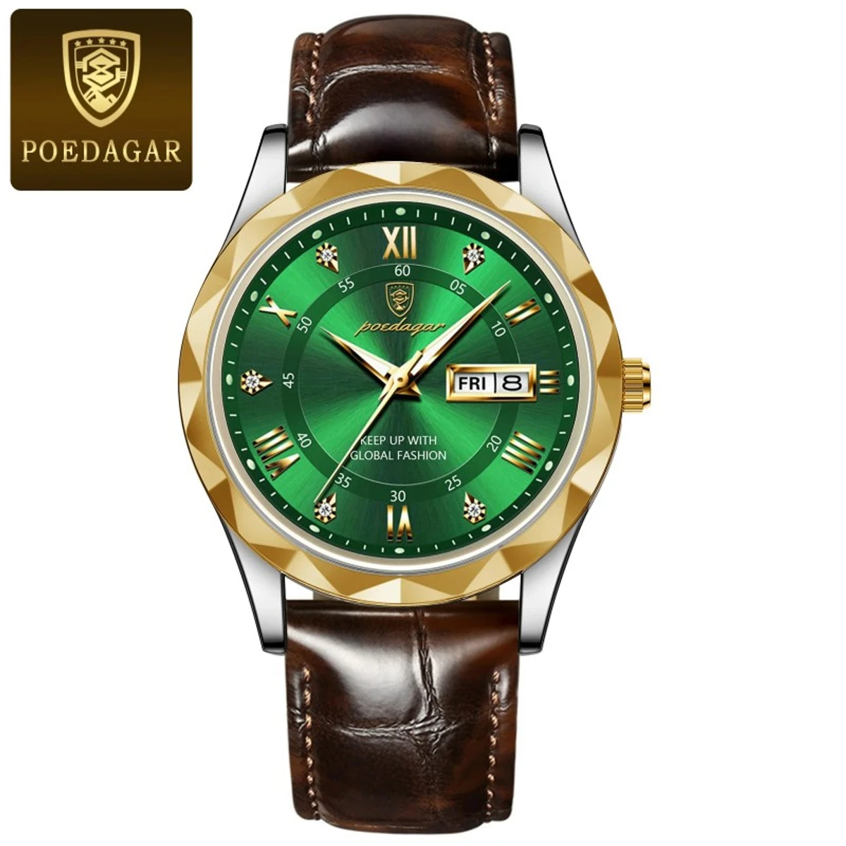 POEDAGAR Luxury Business Man watch